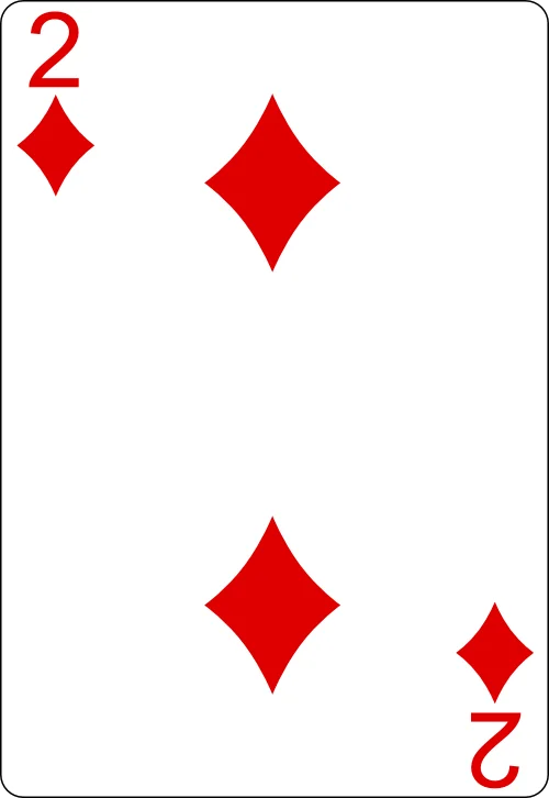 2 of diamonds