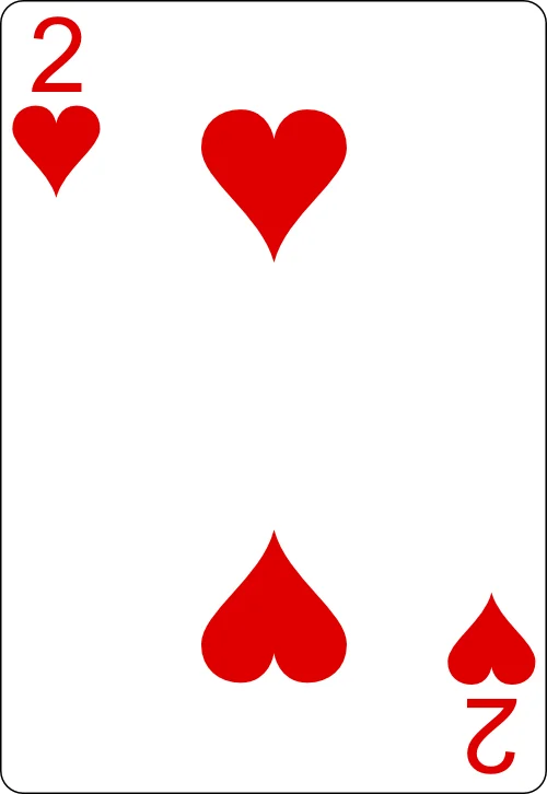 2 of hearts