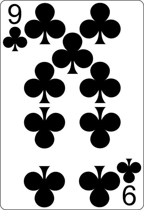 9 of clubs